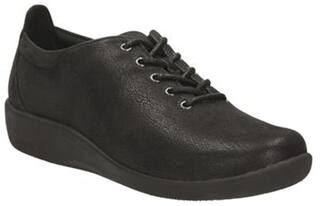 Clarks Women Sillian Tino Black Casual Shoes