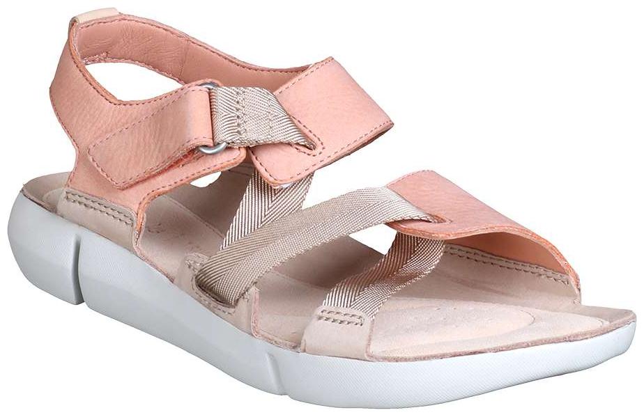 

Clarks Women Pink Leather Sandals
