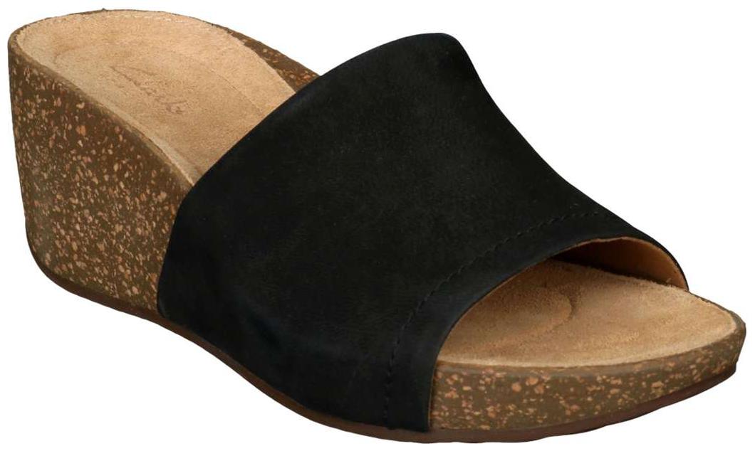 

Clarks Women Black Heeled Sandals