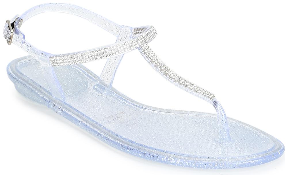 clear ankle strap flat sandals