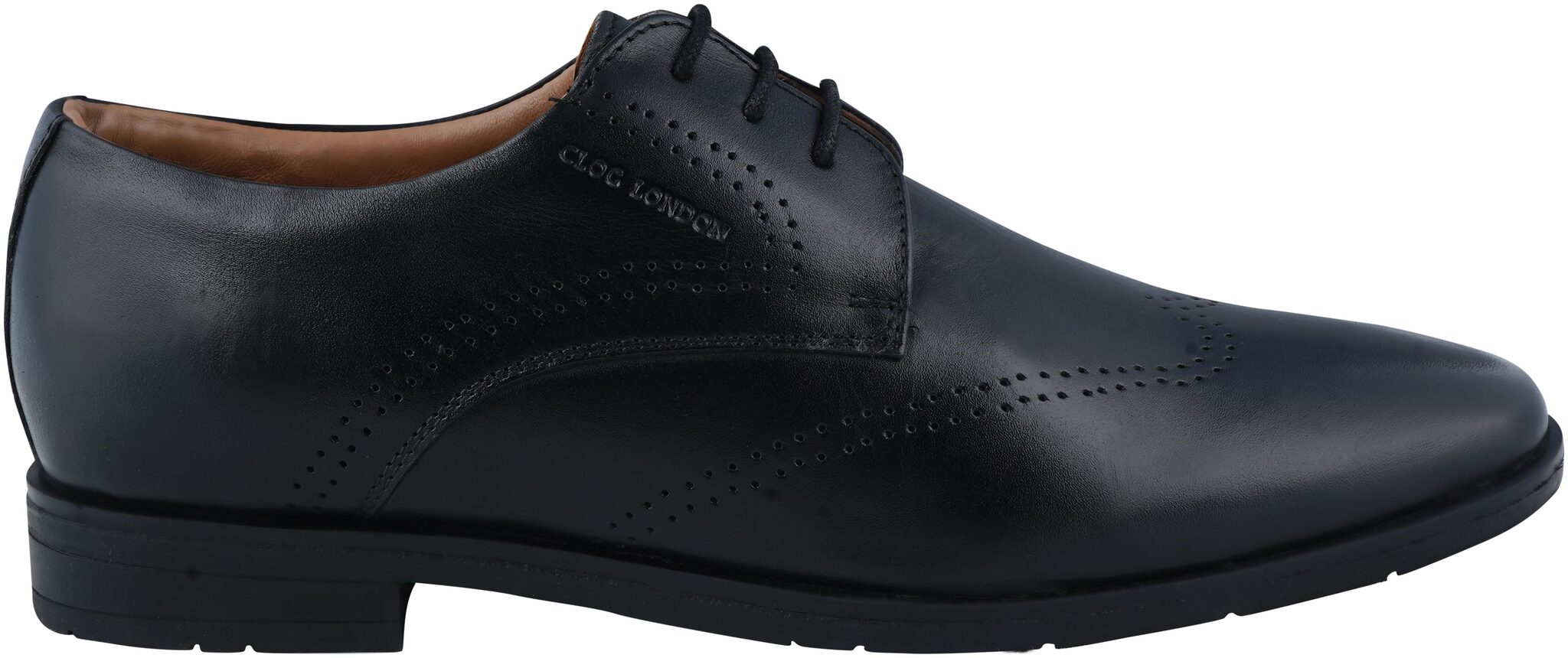 

CLOG LONDON Men Black Derby Formal Shoes - CL18018