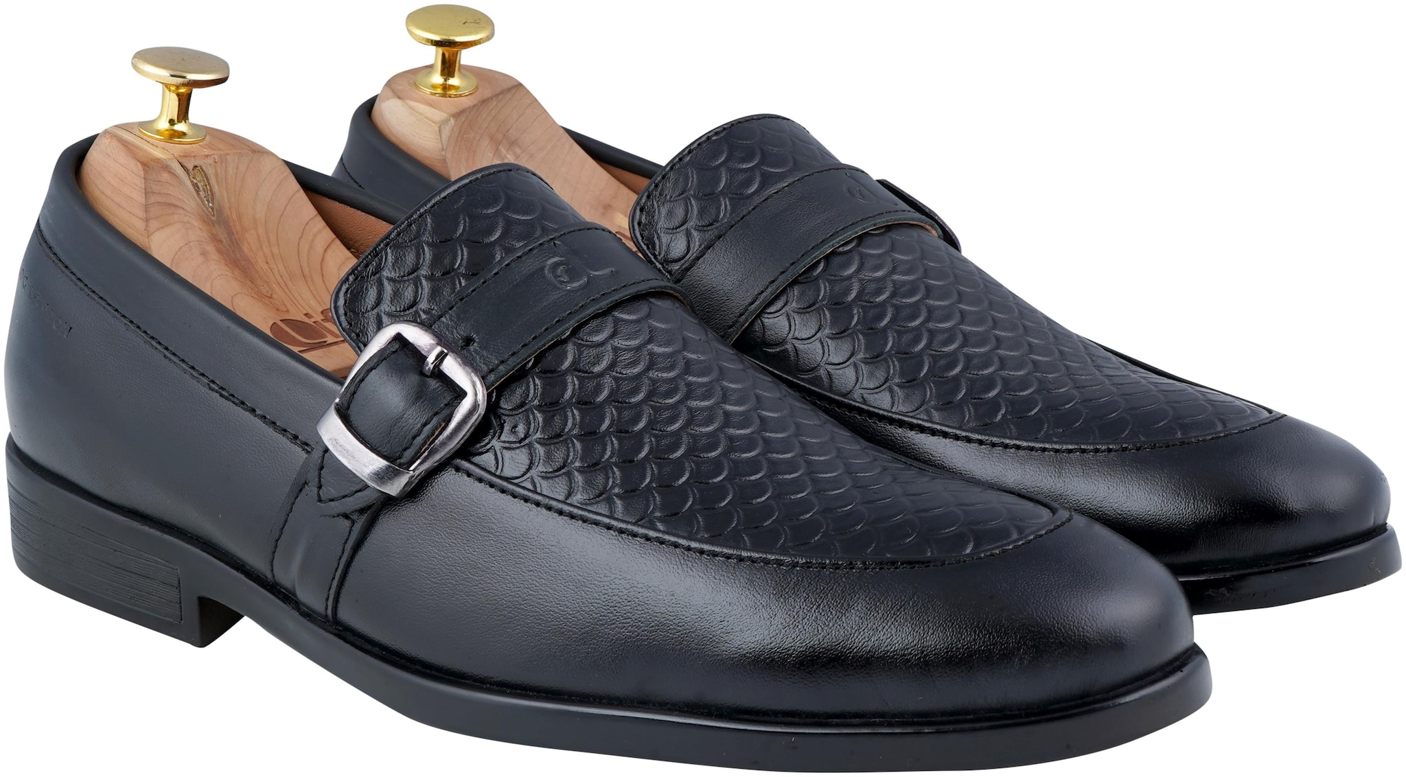 

CLOG LONDON Men Black Slip-On Formal Shoes - 20001 BK 7