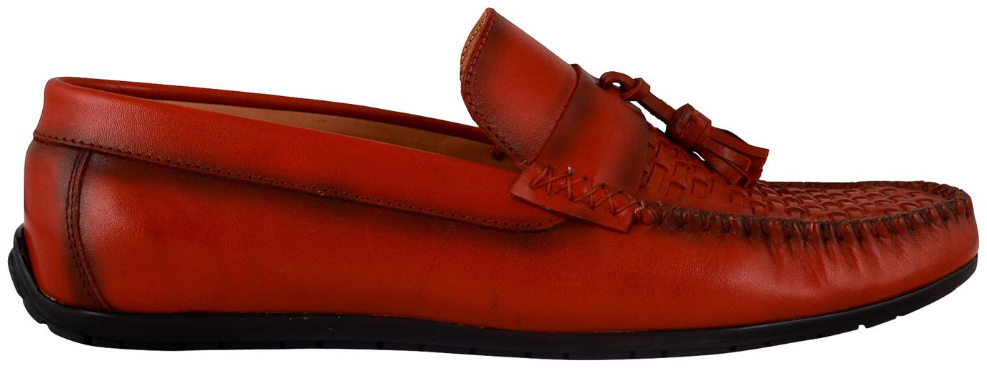 

CLOG LONDON Men Red Loafers - CL1109