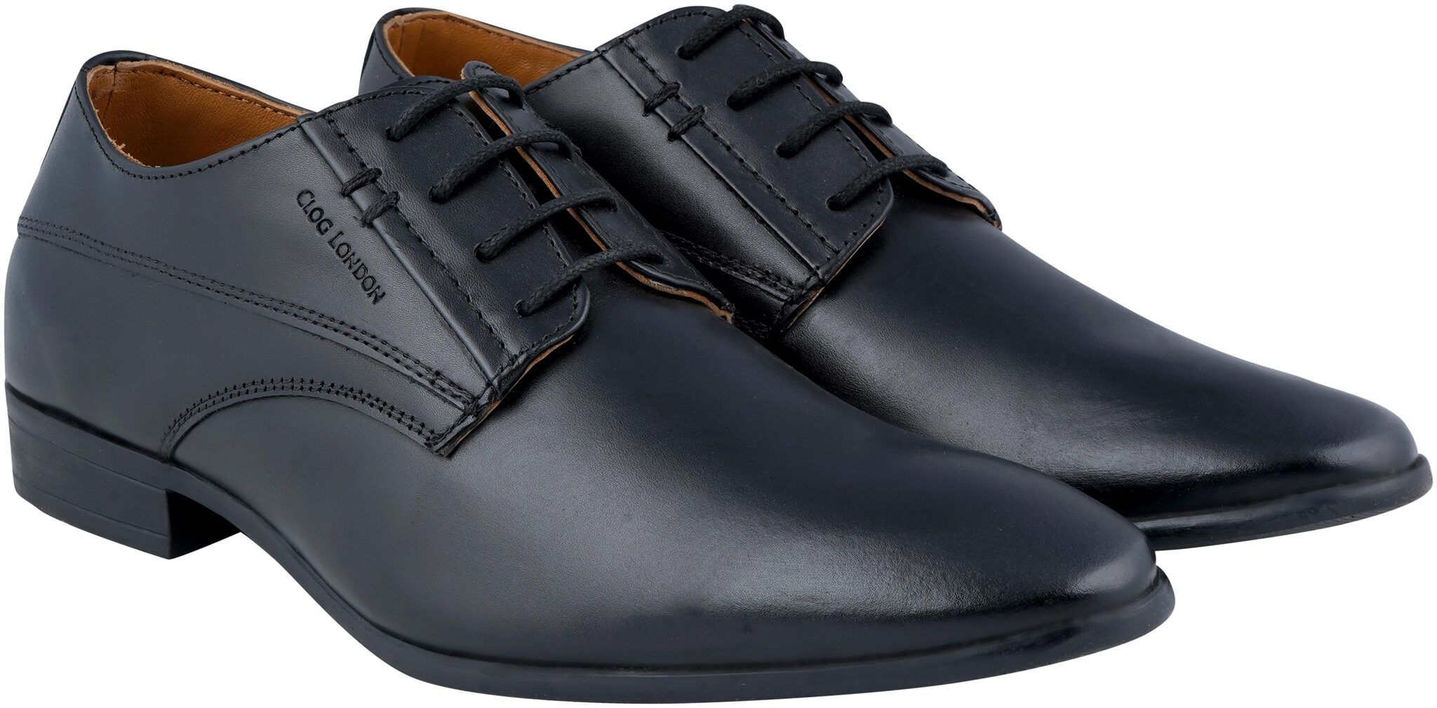 

CLOG LONDON Men Black Derby Formal Shoes - 18015 BK 6