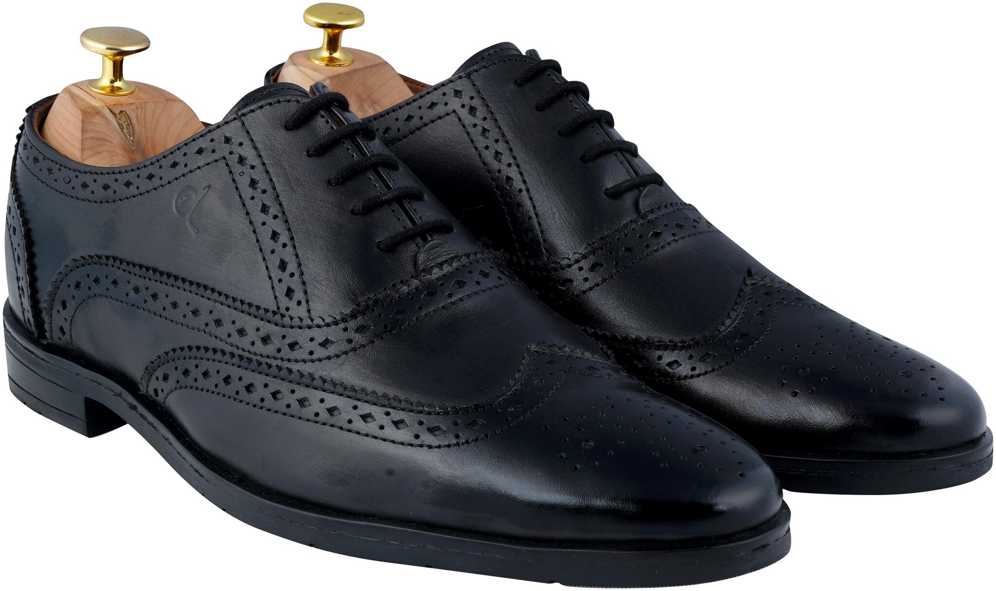 

CLOG LONDON Men Black Brogues Formal Shoes - 18017 BK 9