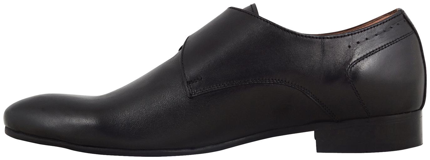 

CLOG LONDON Men Black Monk Shoes - CL1097