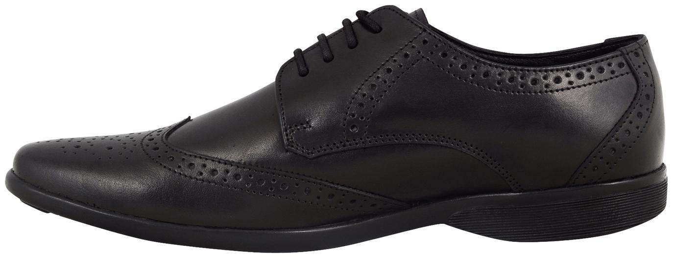 

CLOG LONDON Men Black Brogues Formal Shoes - CL1086