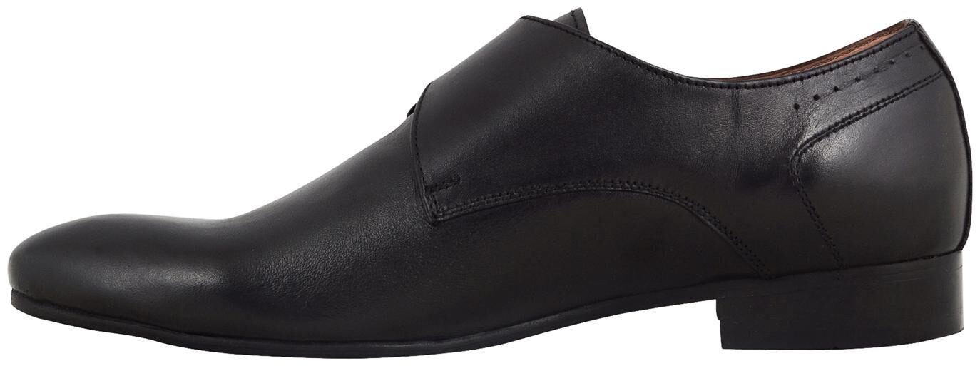 

CLOG LONDON Men Black Monk Shoes - CL1097