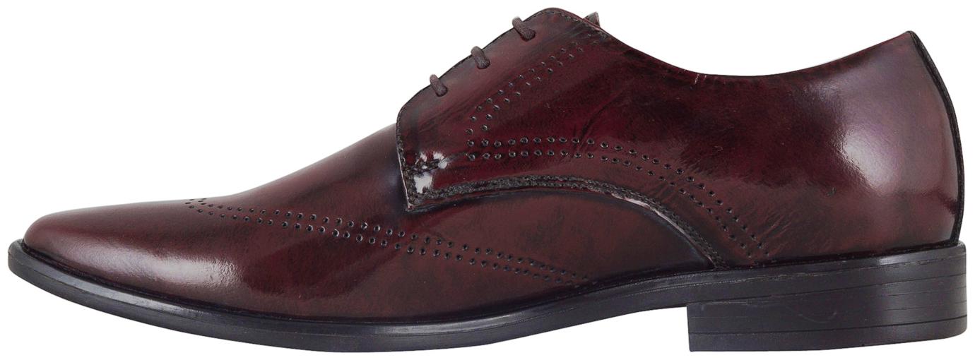 

CLOG LONDON Men Maroon Derby Formal Shoes - CL1105