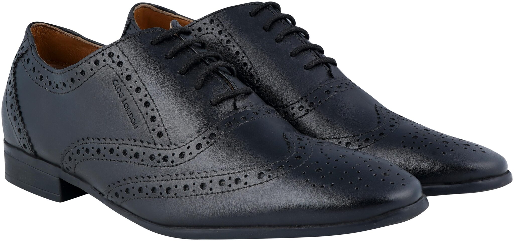 

CLOG LONDON Men Black Brogues Formal Shoes - 18016 BK 9