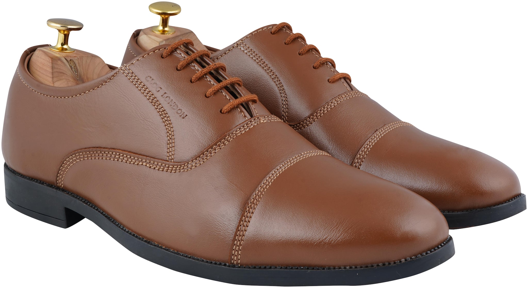 

CLOG LONDON Men Tan Derby Formal Shoes - 20009 TAN 8