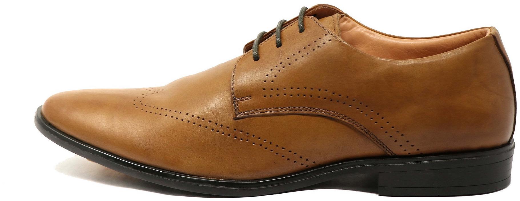 

CLOG LONDON Men Tan Derby Formal Shoes - CL1105