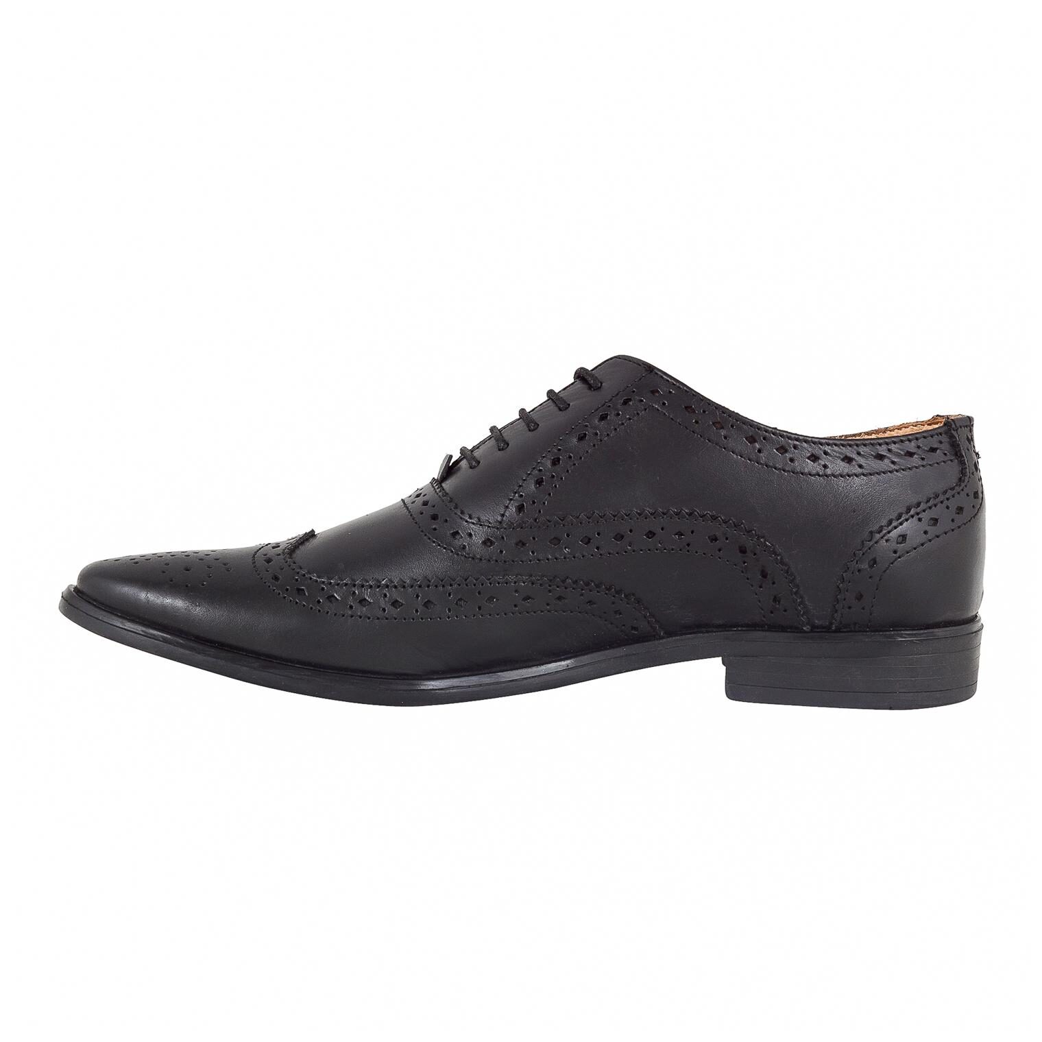 

CLOG LONDON Men Black Brogues Formal Shoes - CL1088