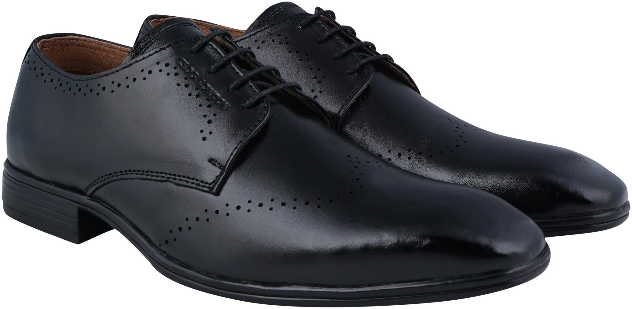 

CLOG LONDON Men Black Derby Formal Shoes - 20010 BK 6