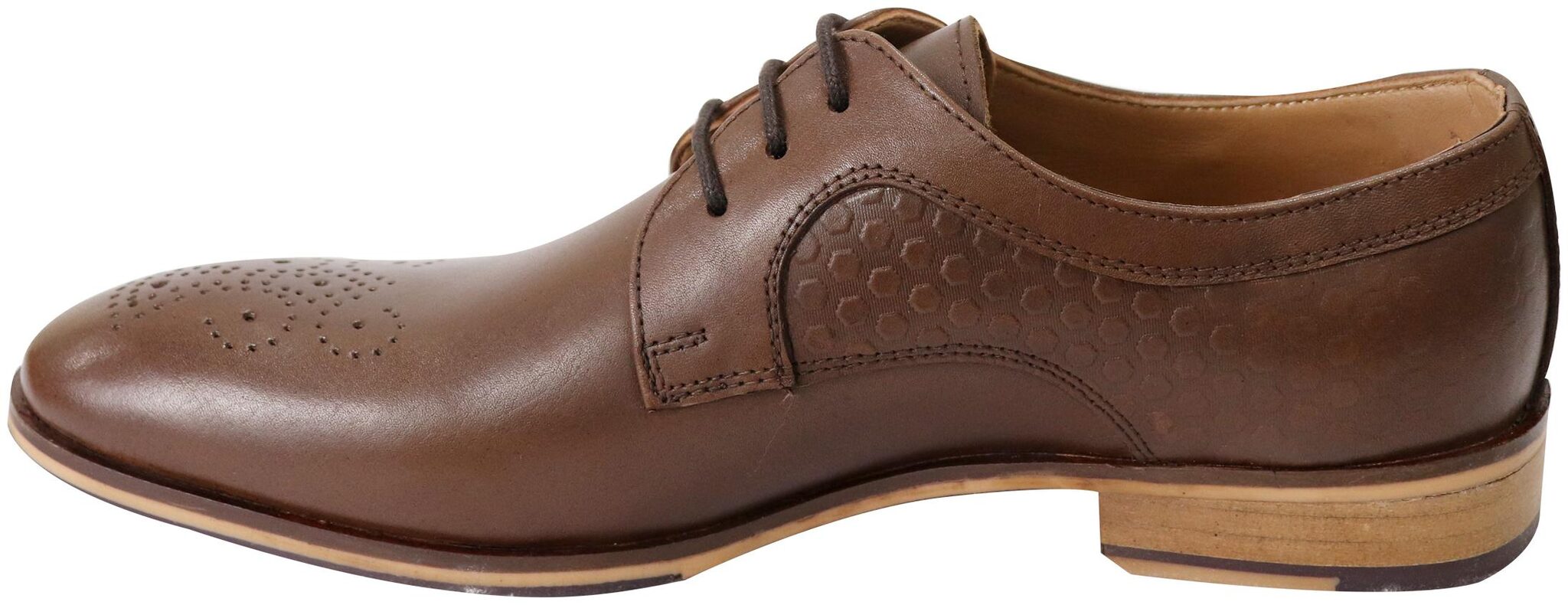

CLOG LONDON Men Brown Derby Formal Shoes - CL18013