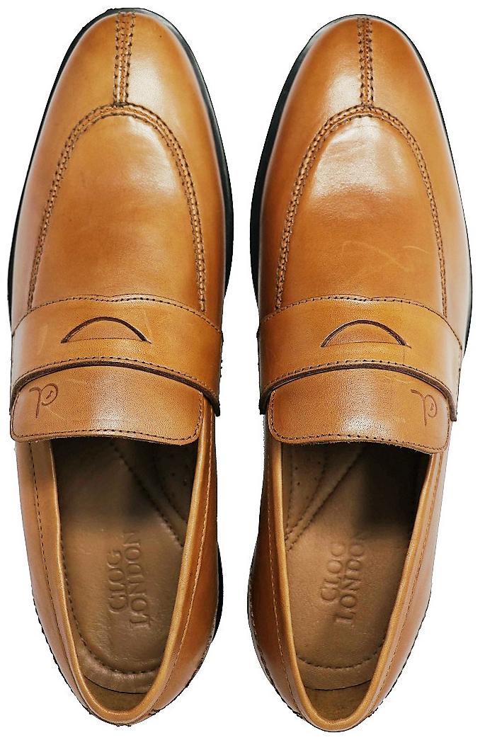 

CLOG LONDON Men Tan Loafers - CL18023