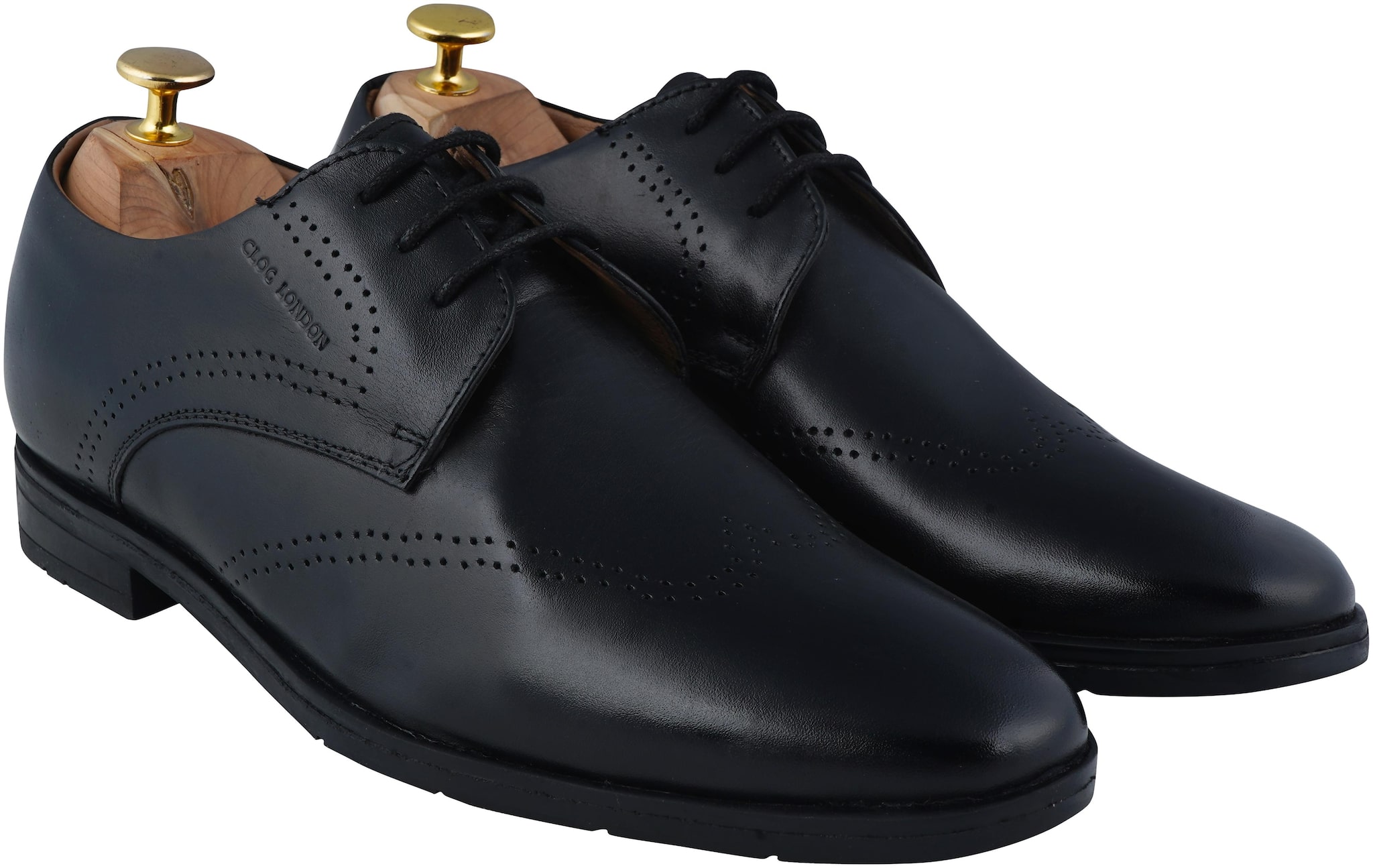 

CLOG LONDON Men Black Derby Formal Shoes - 18018 BK 8