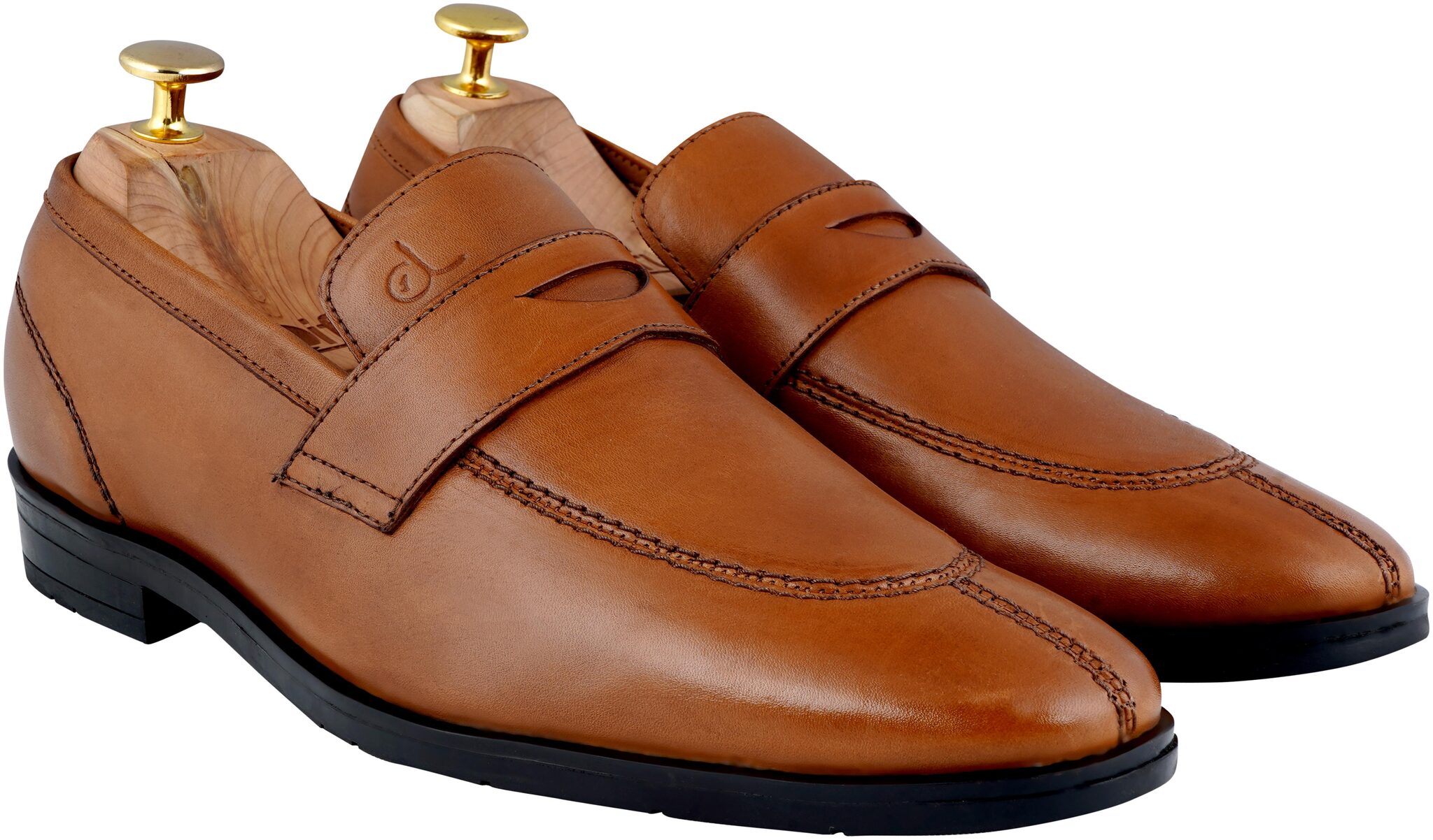 

CLOG LONDON Men Tan Slip-On Formal Shoes - 18023 TAN 5