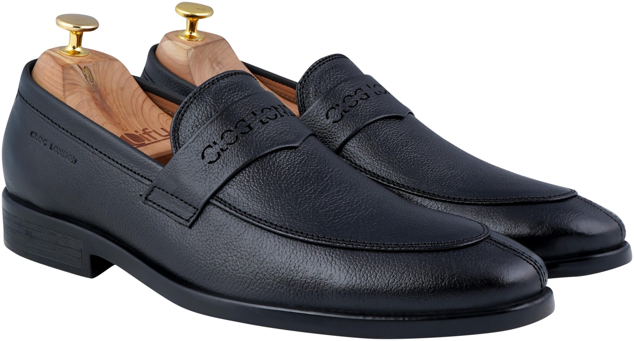 

CLOG LONDON Men Black Slip-On Formal Shoes - 20002 BK 9