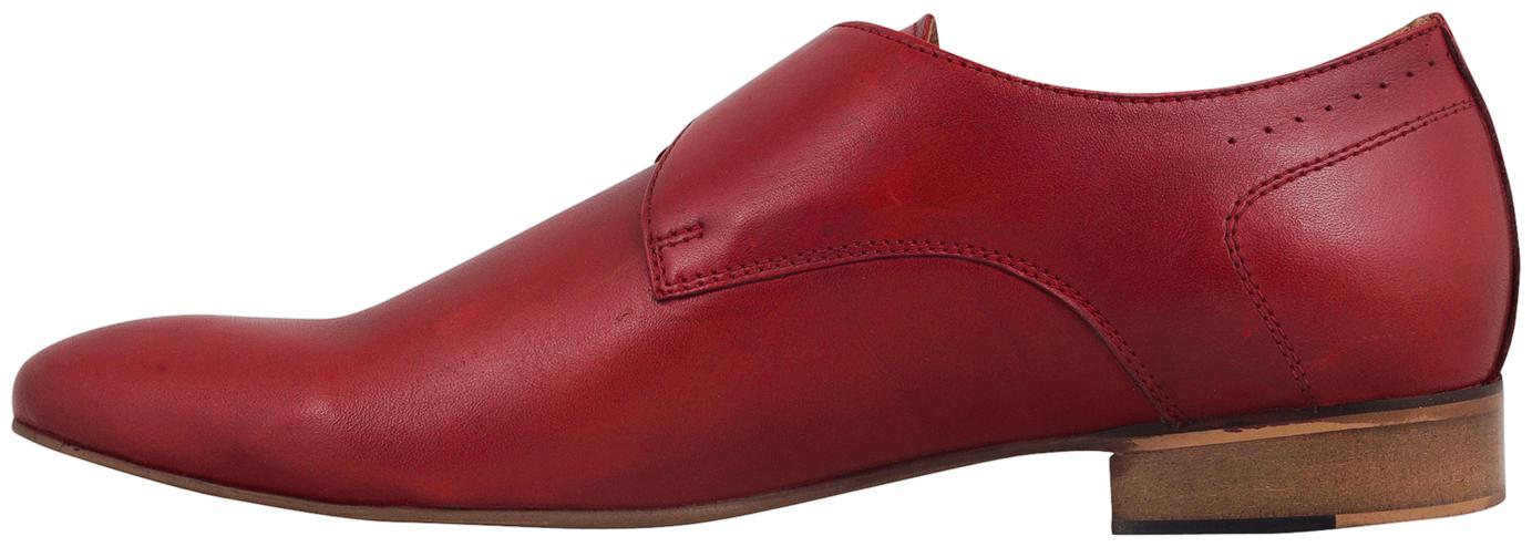 

CLOG LONDON Men Red Monk Shoes - CL1097