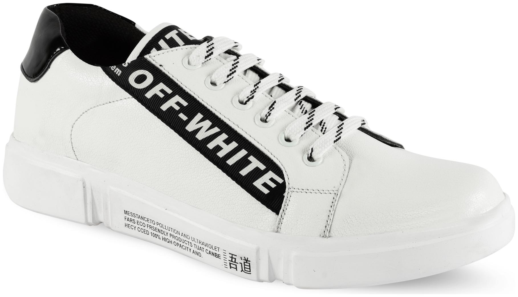 

CLOWITE HD 131 WHITE Men White Sneakers