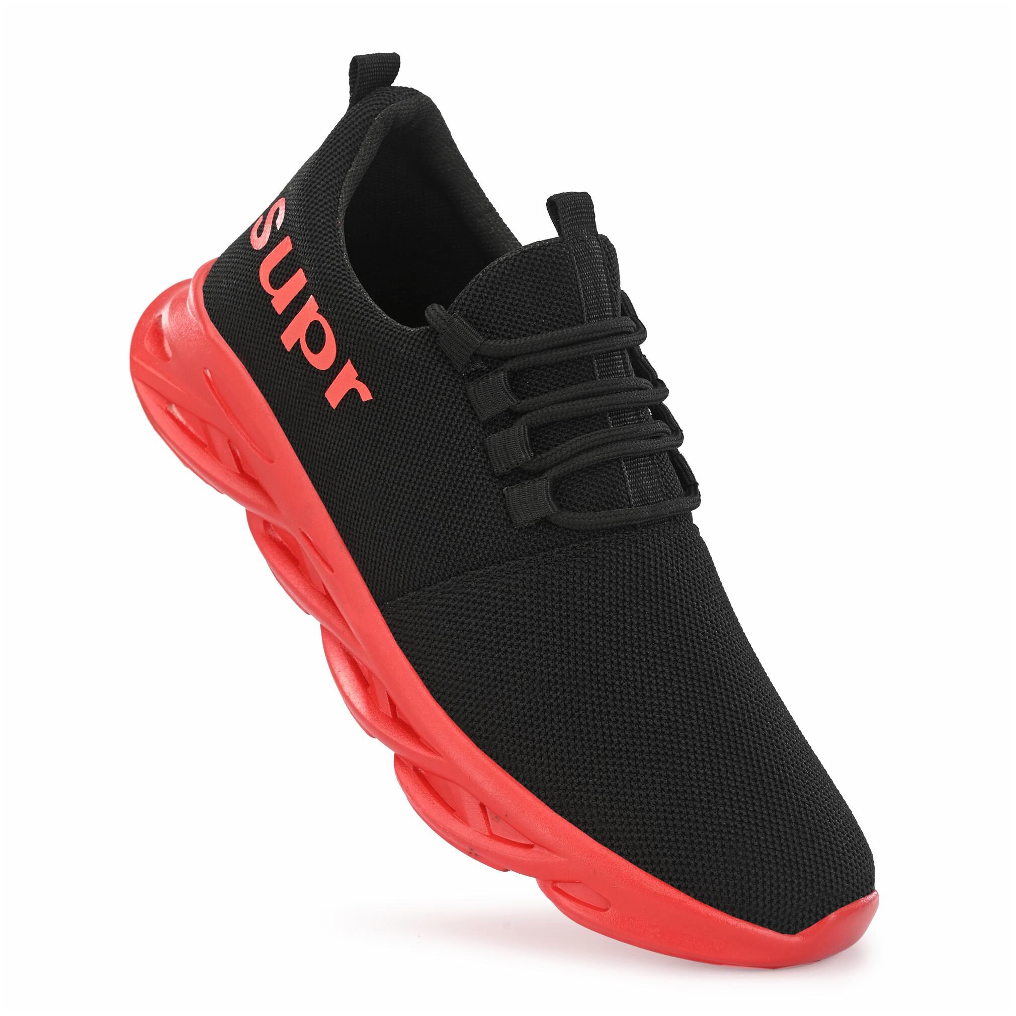 

CLOWITE Men HD 145 RED Running Shoes ( Black )