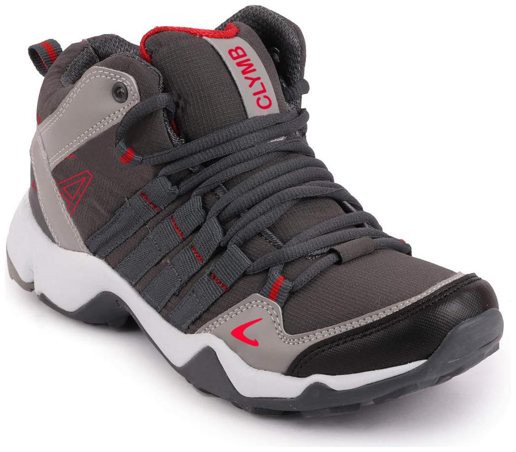

Clymb Men Running Shoes ( Grey Red )