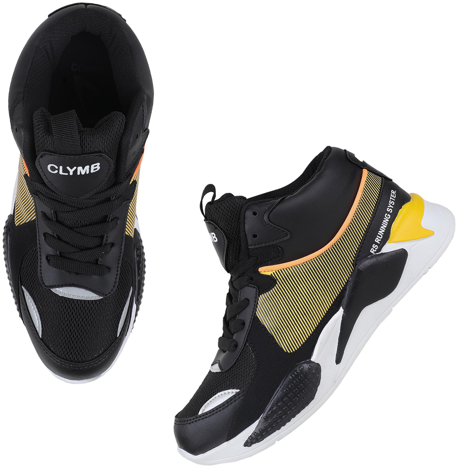 

Clymb Men Running Shoes ( Black )