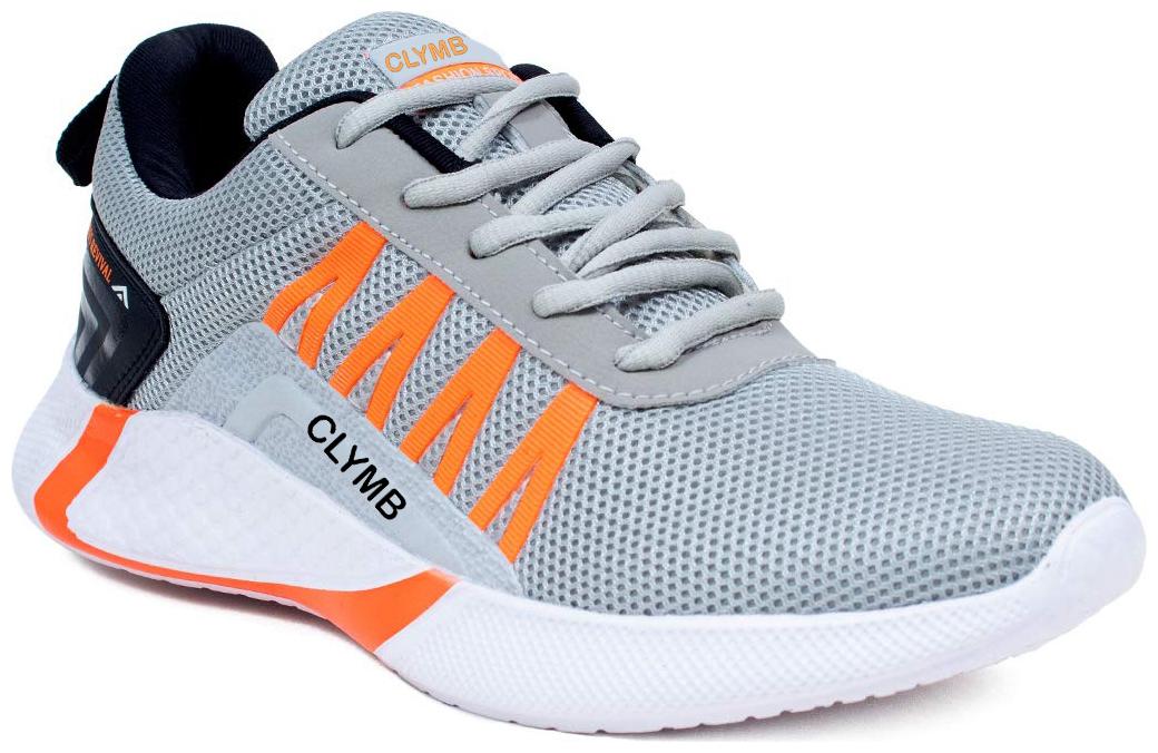 

Clymb Men Running Shoes ( Grey )