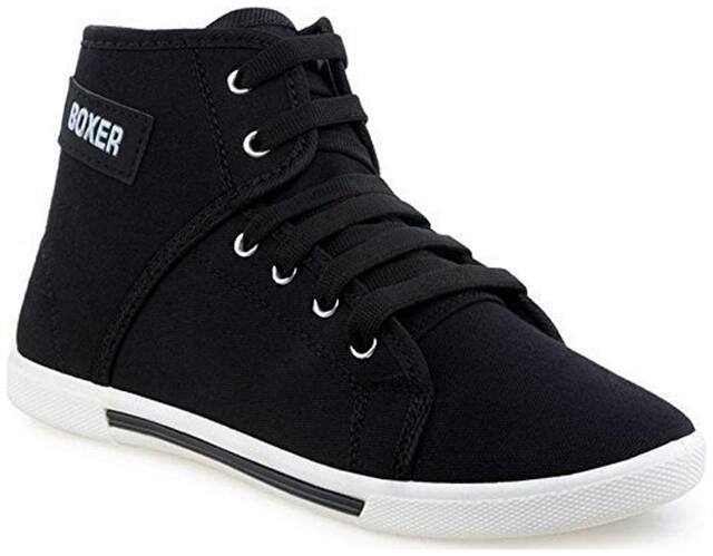 Clymb Classic Sneakers For Men ( Black )