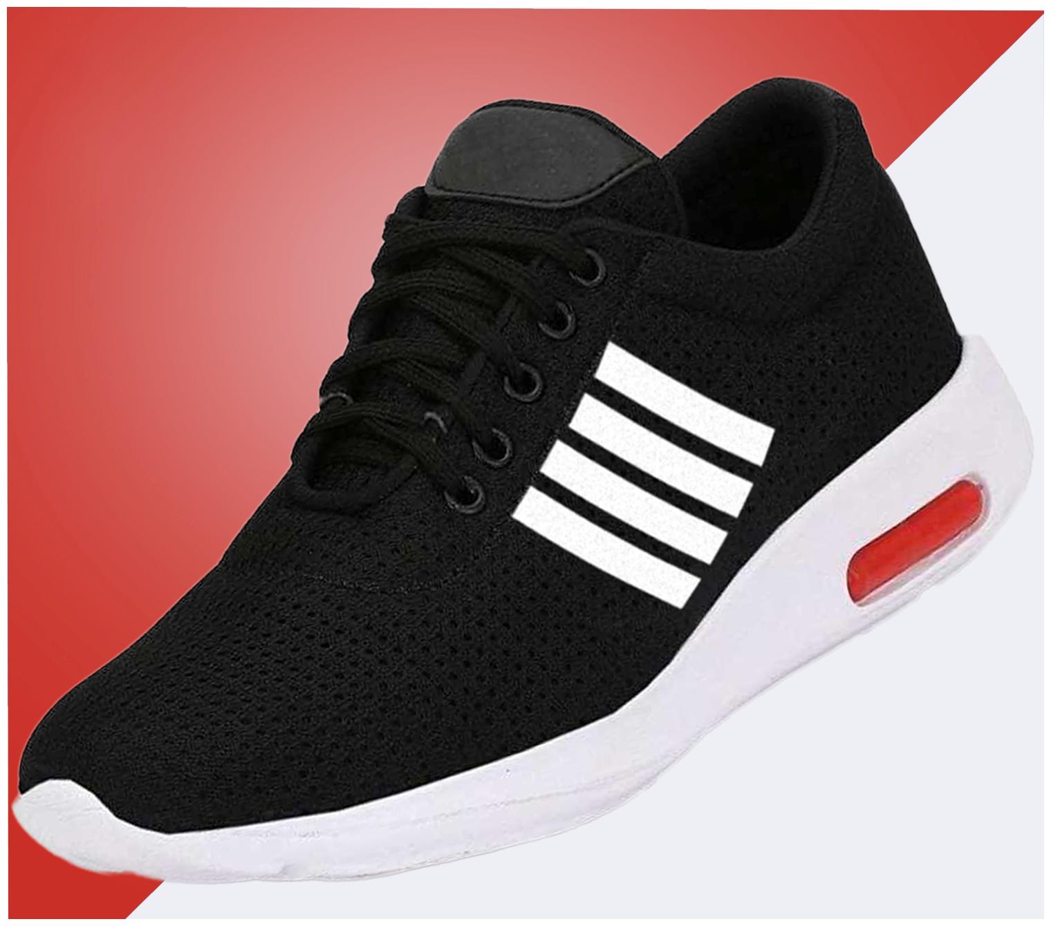 

Clymb Men CR-2 Black Running Shoes ( Black )