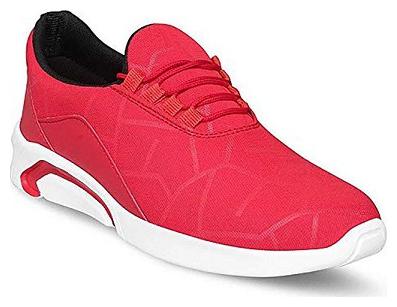 

Clymb Men Naysa Red Running Shoes ( Red )