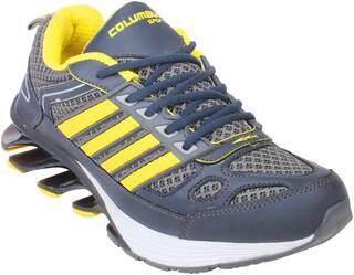 Columbus Running Shoes For Men ( Yellow )