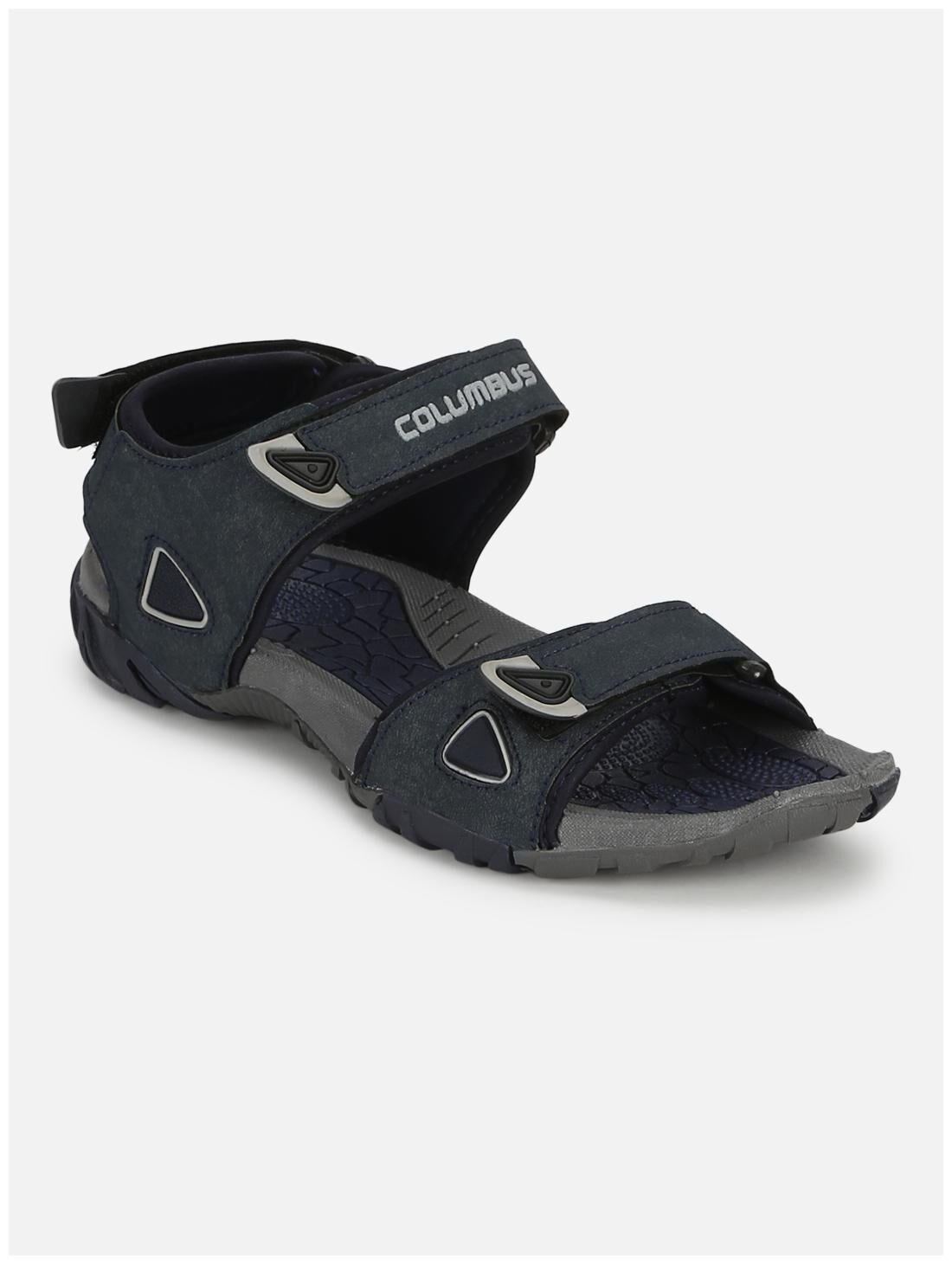 

Columbus Men Navy Blue Sports Sandals