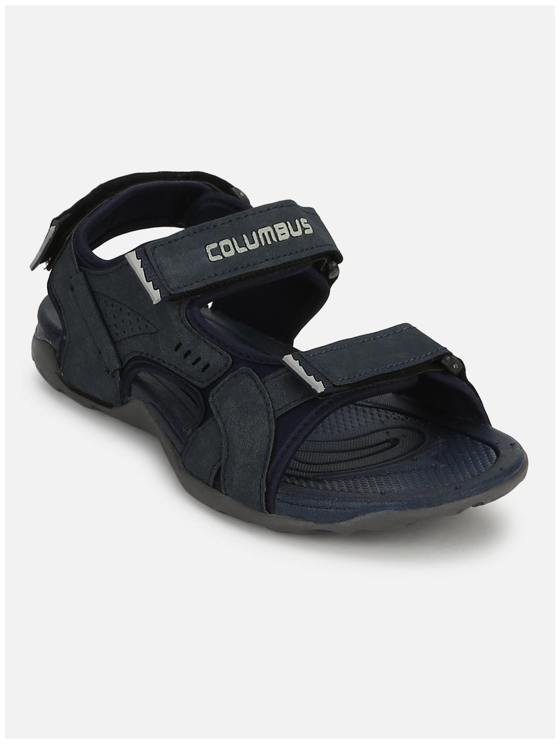 

Columbus Men Navy Blue Sports Sandals
