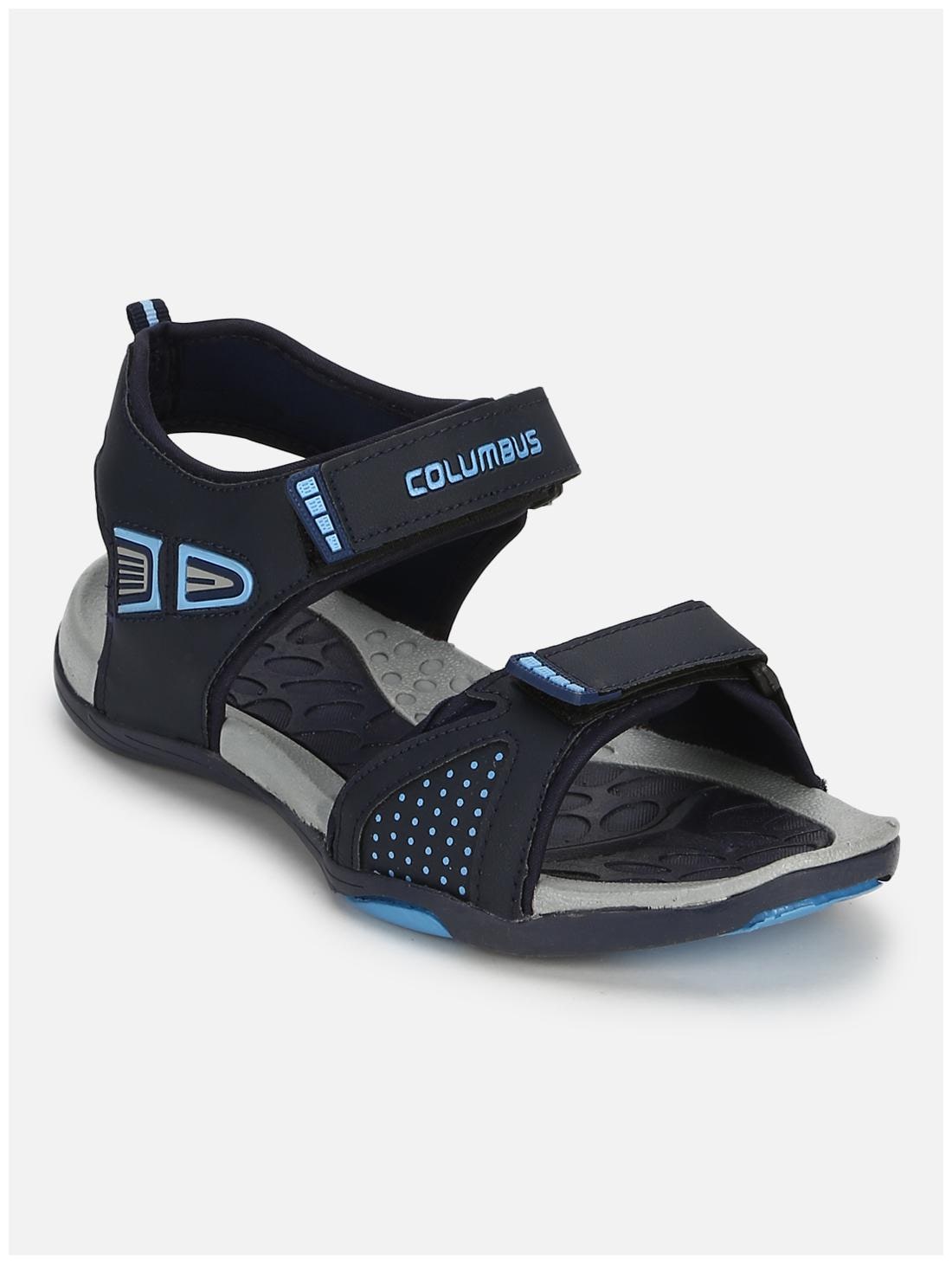 

Columbus Men Navy Blue Sports Sandals