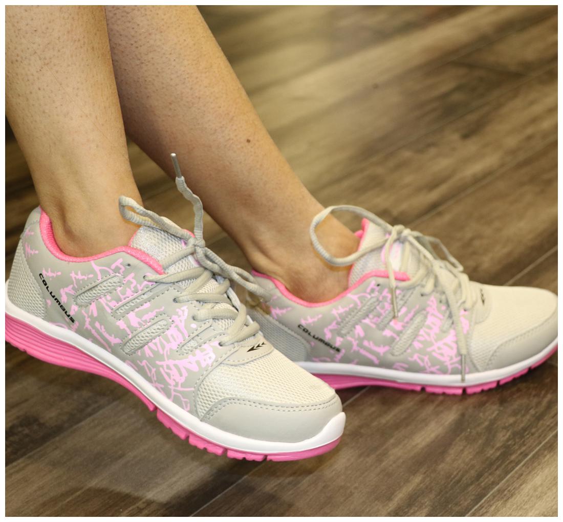 

Columbus Women Columbus-Ruhi Running Shoes ( Grey )