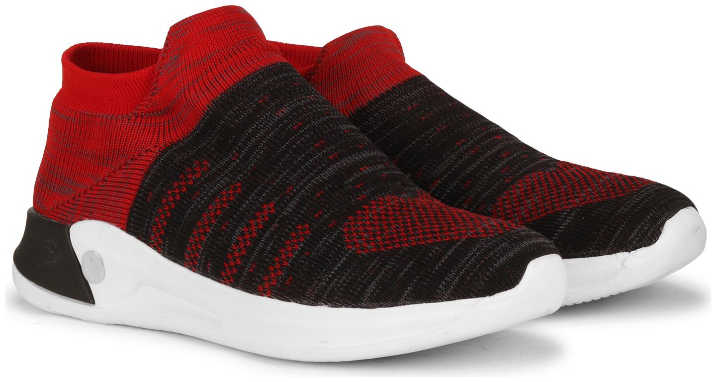 

Columbus Men Sports Shoes Running Shoes ( Black Red )