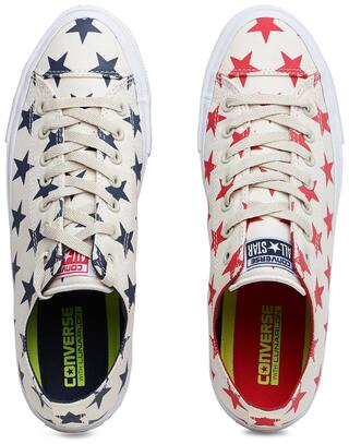 Converse Unisex Off-White Printed Chuck Taylor Sneakers