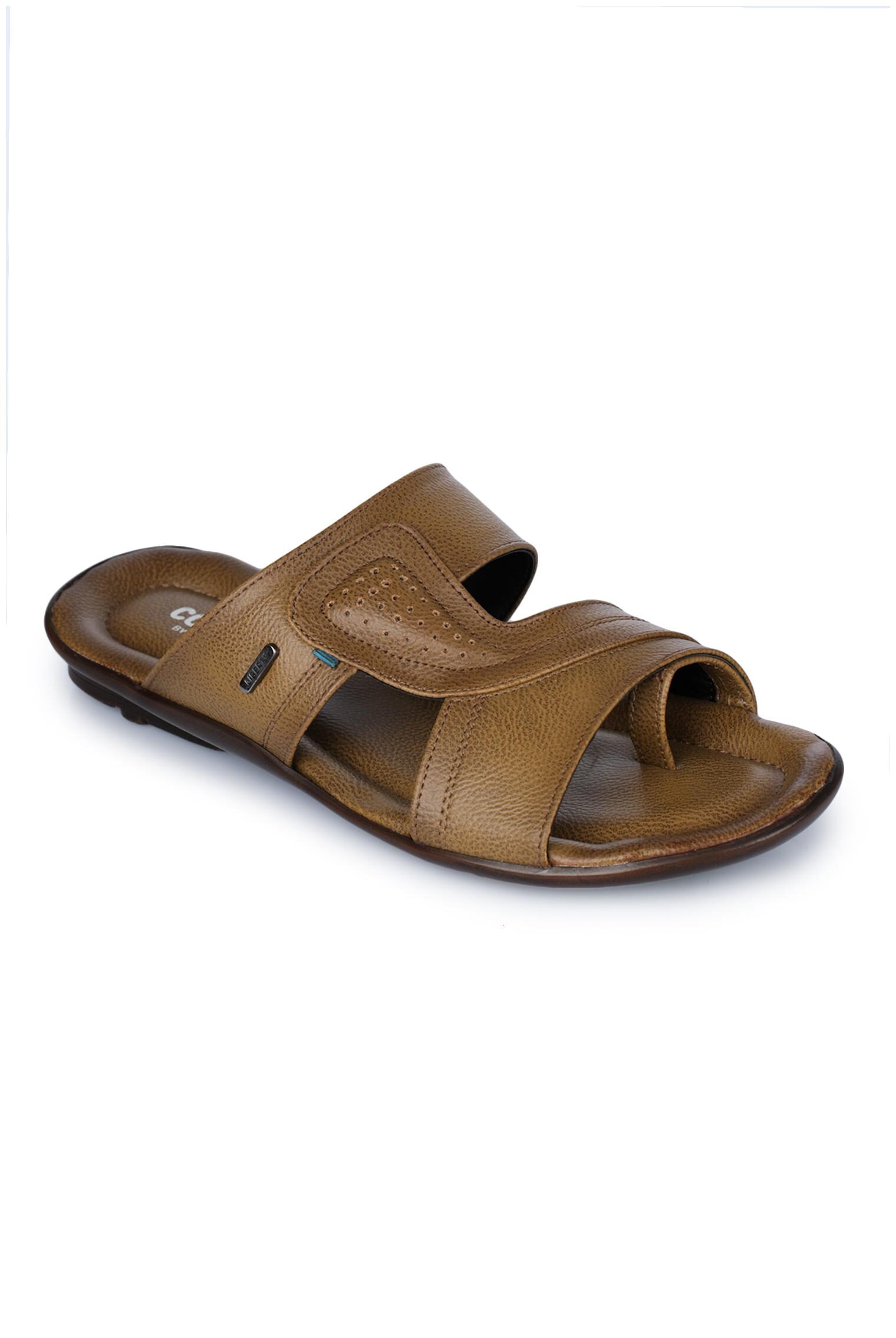 

Coolers By Liberty Men Tan Formal Slippers Flip-Flops
