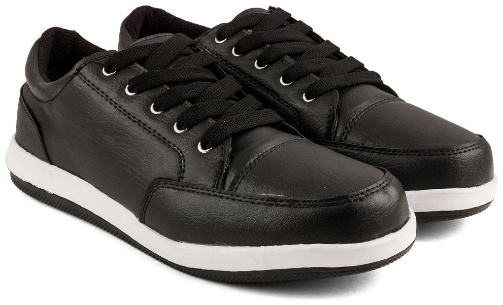 

Corpus Men s Black Laced Casuals Shoes Sneaker