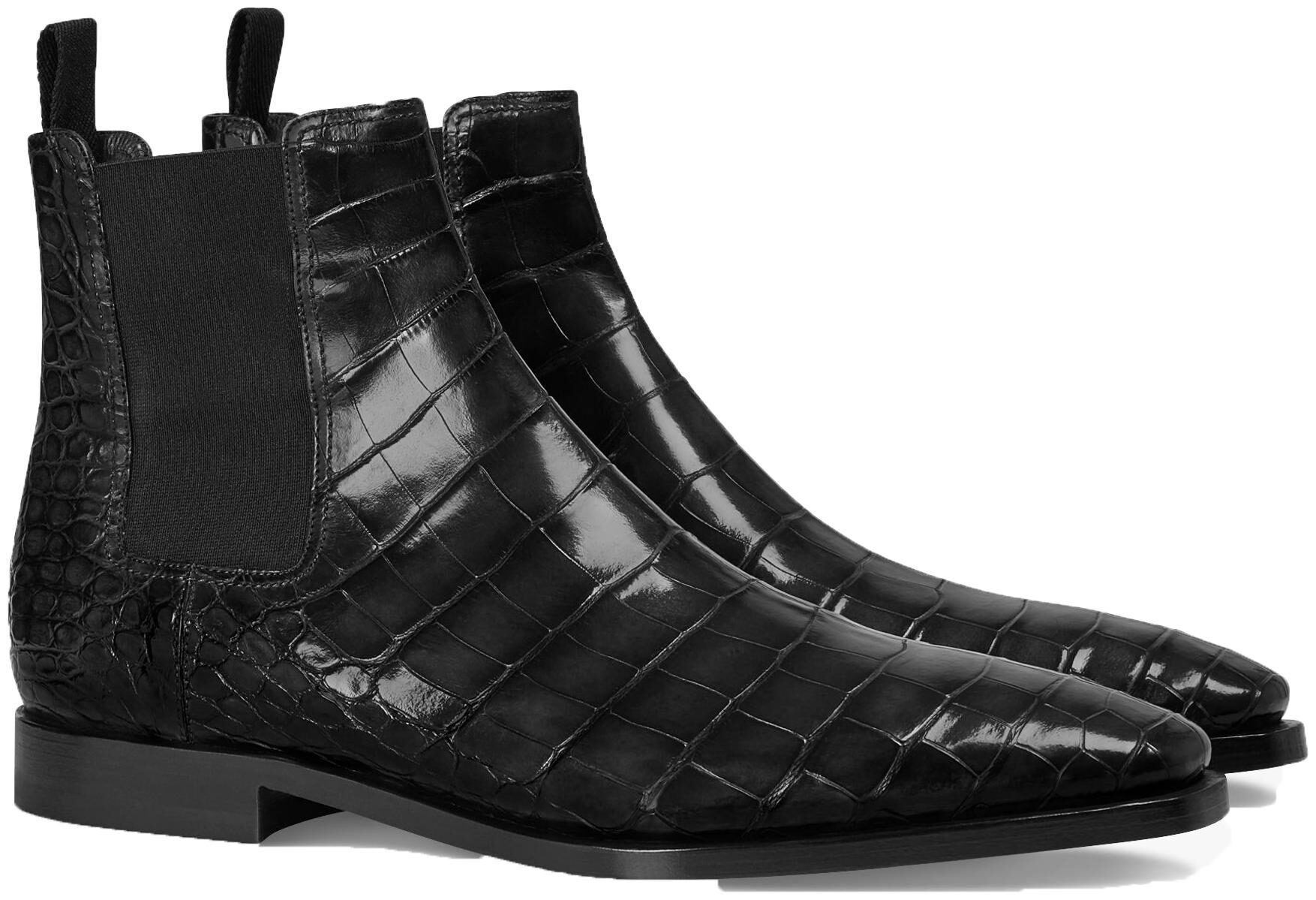 

COSTOSO ITALIANO Men Black Chelsea Boots