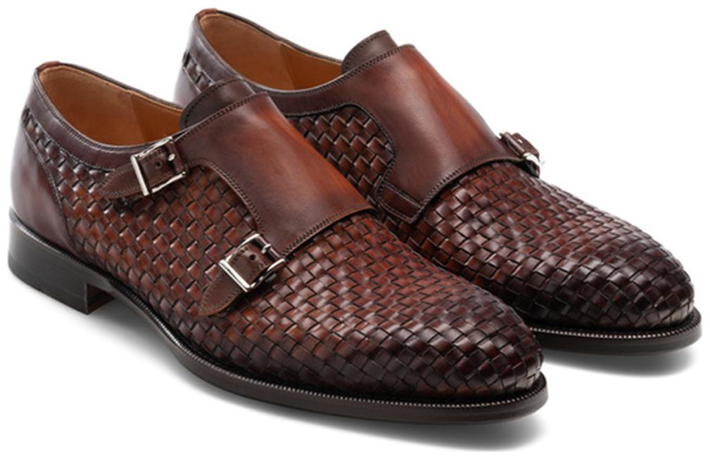 

COSTOSO ITALIANO Men Brown Monk Shoes Formal Shoes