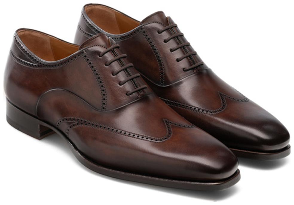 

COSTOSO ITALIANO Men Brown Oxford Formal Shoes