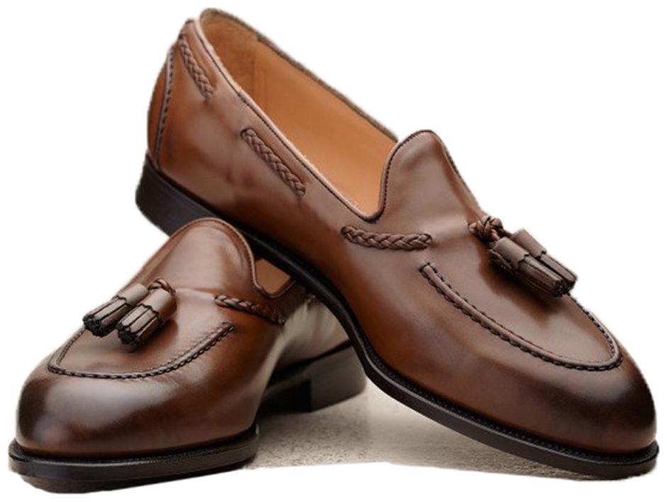 

COSTOSO ITALIANO Men Brown Slip-On Formal Shoes