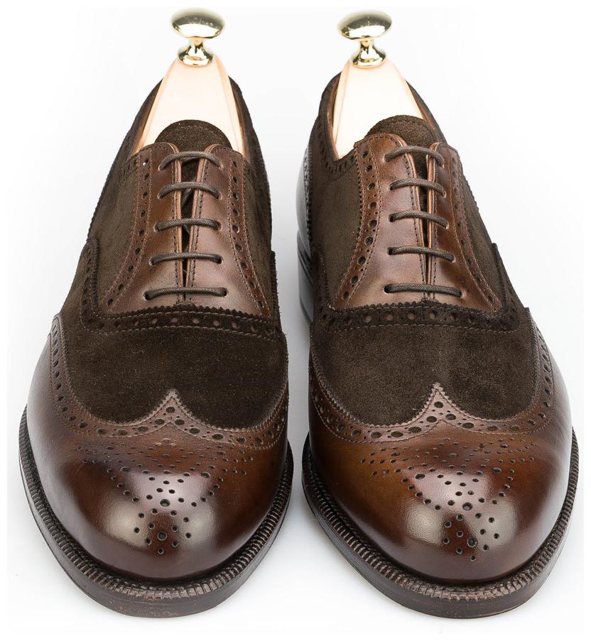 

COSTOSO ITALIANO Men Brown Oxford Formal Shoes