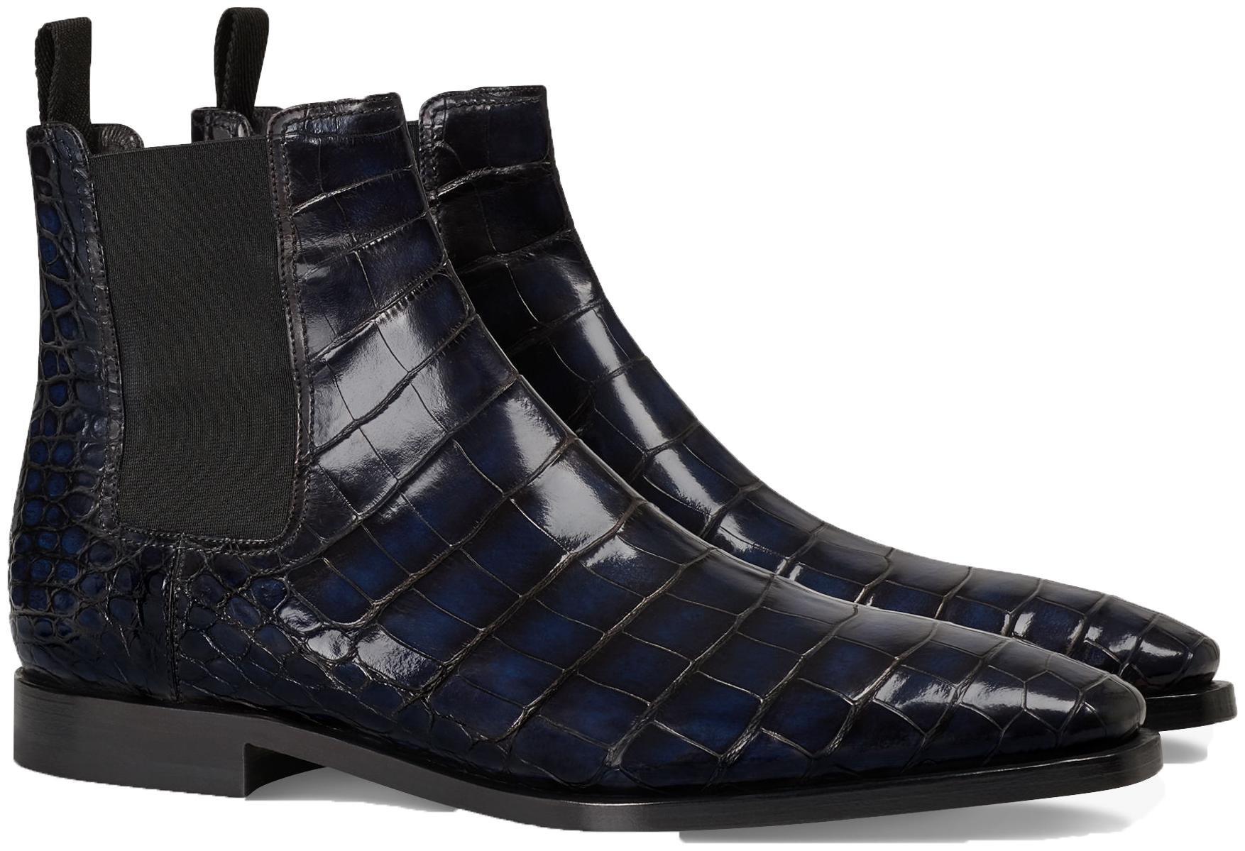 

COSTOSO ITALIANO Men Blue Chelsea Boots