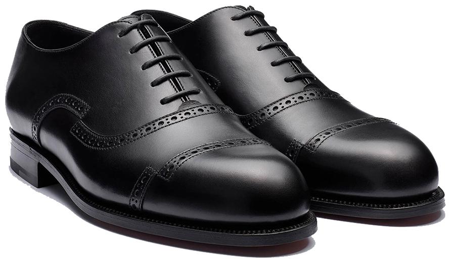 

COSTOSO ITALIANO Men Black Oxford Formal Shoes