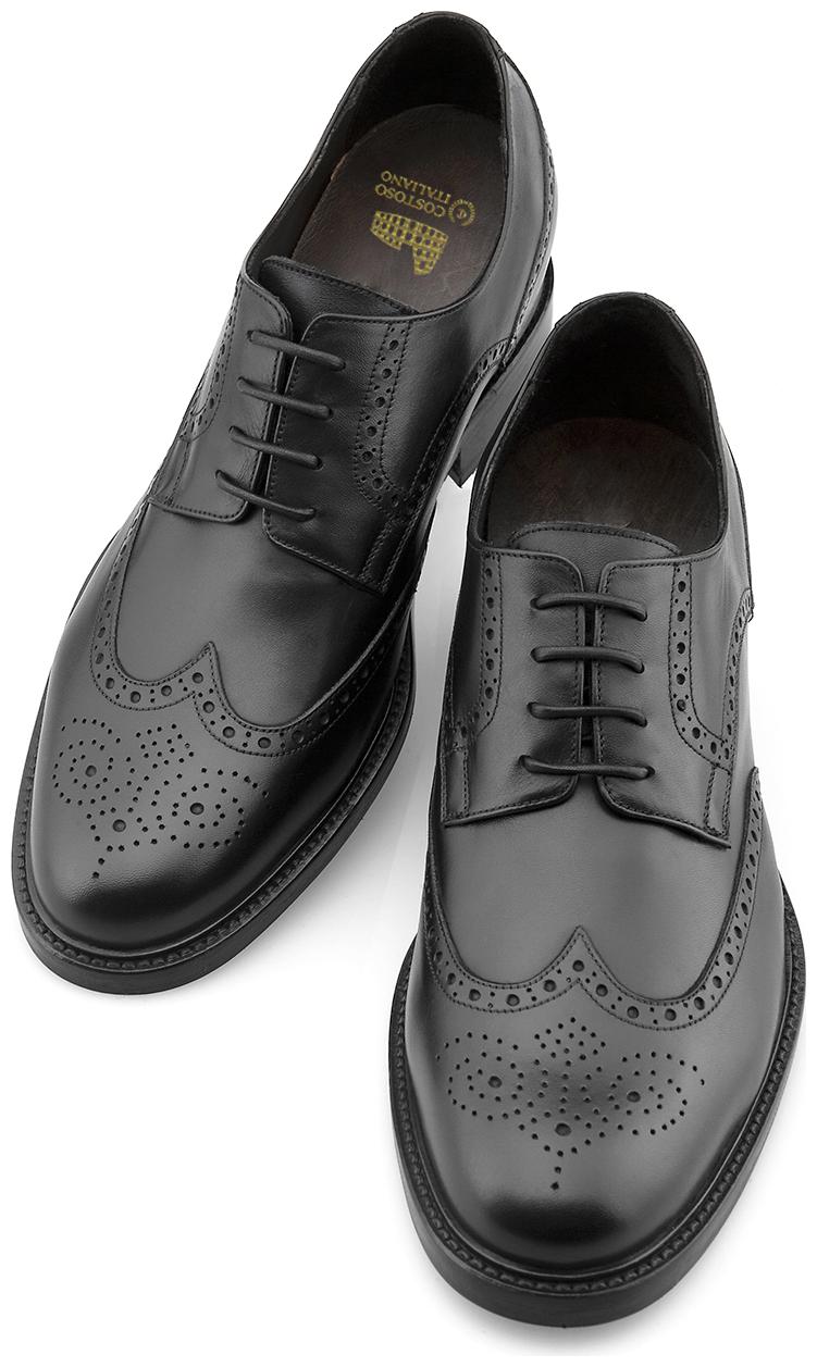 

COSTOSO ITALIANO Men Black Brogues Formal Shoes