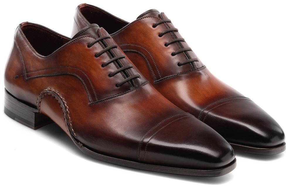 

COSTOSO ITALIANO Men Brown Oxford Formal Shoes